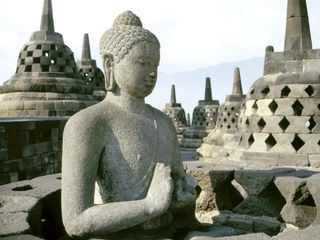 Borobudur - Berg der tausend Buddhas