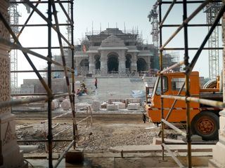 Indien: Ramas umstrittener Tempel