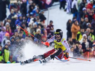 FIS Ski Weltcup Slalom der Herren Madonna