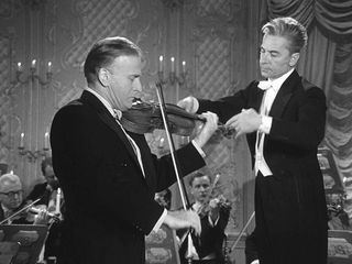Menuhin und Karajan