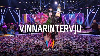 Melodifestivalen 2026 - Vinnarintervjun