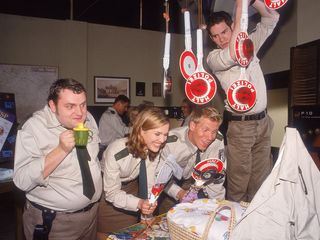 Zwei Engel auf Streife