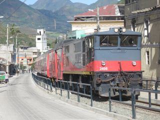 Mit dem Zug durch Ecuador