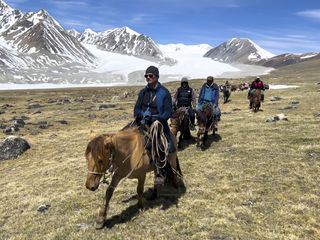 Reisebilder Mongolei - Biwak nonstop