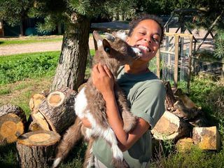 Pia und die wilde Natur