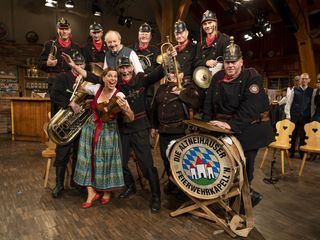 Wirtshausmusikanten beim Hirzinger