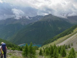 Zu Fuss ueber die Alpen von Oberstdorf nach Meran