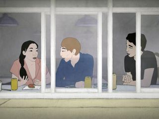 Blinde Weide, schlafende Frau