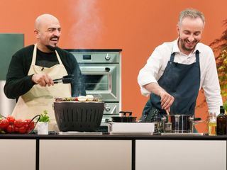 Boehmi brutzelt mit Xatar