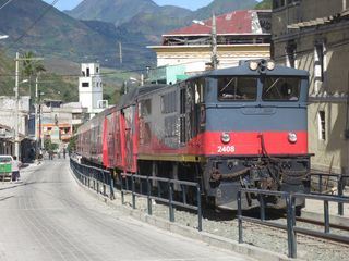 Mit dem Zug durch Ecuador