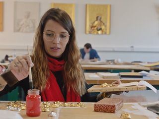 Die Goldschlaegerei in Schwabach