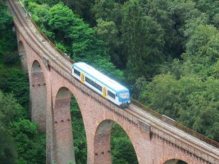 Rheinromantik in einem Zug
