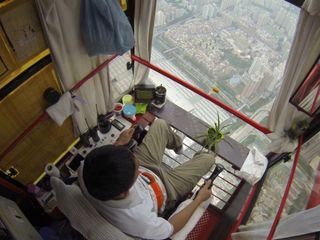 Shenzhen - Der dichtende Kranfuehrer