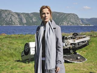 Die Frau am Strand