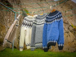 Island: Von strickenden Maennern und Pullovern Island: Von strickenden Maennern und Pullovern