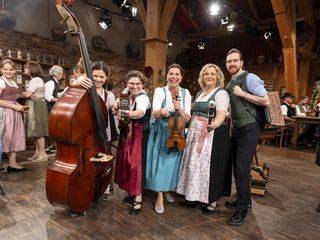 Wirtshausmusikanten beim Hirzinger