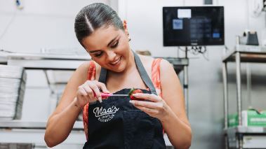 Selena Gomez + Restaurant