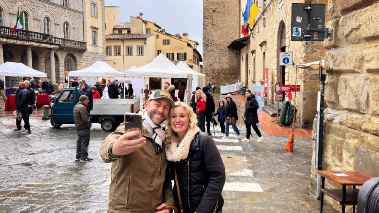 Jenny & Dave in Bella Italia