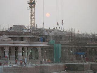 Indien: Ramas umstrittener Tempel