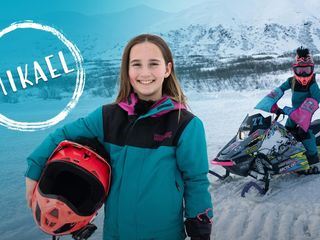 Mikael und das Schneemobil-Rennen