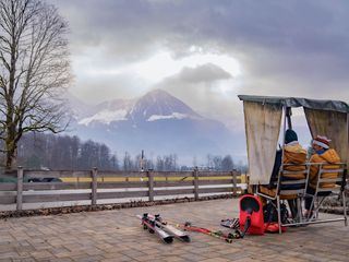 Schmidt Max und Felix Neureuther auf der Piste